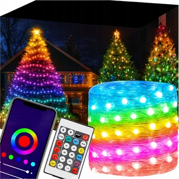 Vánoční dekorace Vánoční osvětlení na stromeček 101lights pro vnitřní použití, délka 10 m, 101 - 200 světýlek