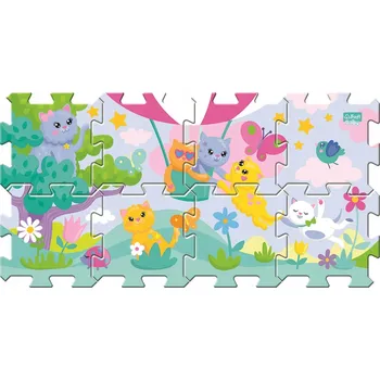 61262 PUZZLE PĚNOVÉ PODLOŽKY KOŤÁTKA HRÁTKA