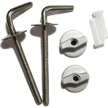 WC sedátko Kovové panty pro prkénka Cersanit, dlouhé K98-0001