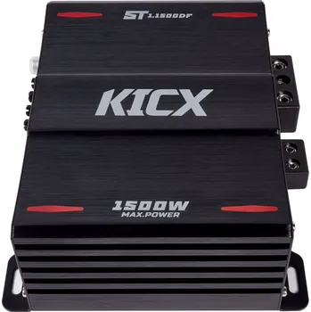 Hi-Fi Zesilovač Jednokanálový zesilovač do auta Kicx ST-1.1500DF 1500 W