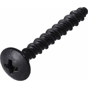 Spojovací materiál motoru Piaggio Šroub kapoty OEM křížový černý 3,9x30 mm PI-478533