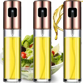 Nádoba na olej a ocet 3x ROZPRAŠOVAČ NA OLEJ A OCET DÁVKOVAČ VE SPREJI SADA