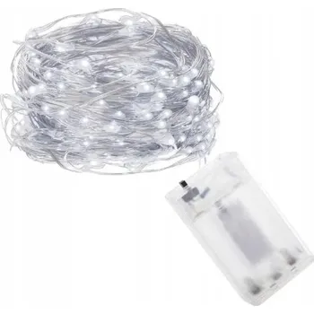 Vánoční dekorace Vánoční osvětlení na stromeček Led 100 zimny biały