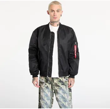 Pánská casual bunda Bunda Alpha Industries MA-1 CS Black/ Black S