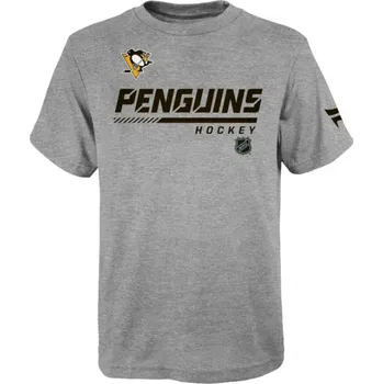 Pánské tričko Dětské tričko Outerstuff NHL Apro Prime SS CTN Tee, Dětská, XL, Pittsburgh Penguins Outerstuff