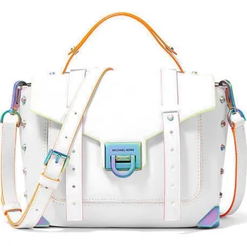 Kabelka Michael Kors Manhattan medium color trim bílá + doprava zdarma