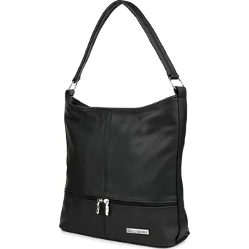 Kabelka Beltimore kabelka přes rameno přírodní kůže černá