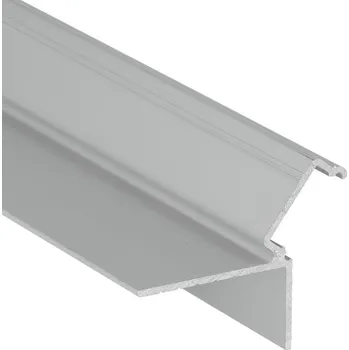 LED lišta Profil GLOW12 DOWN A1C stříbrný elox l 2