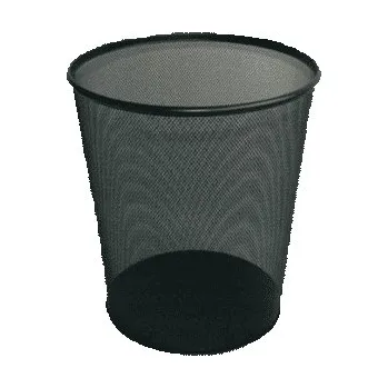 Odpadkový koš Odpadkový koš kovový Tres 18 l černý