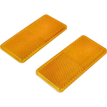 OEM Standard Samolepicí odrazky 2 kusy 94 mm x 45 mm pro Hercules, Kreidler, Puch, Zündapp, KTM MG00055107