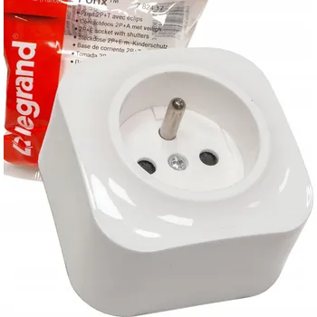 Elektrická zásuvka MojeLedy bílá nástěnná Elektrická Zásuvka