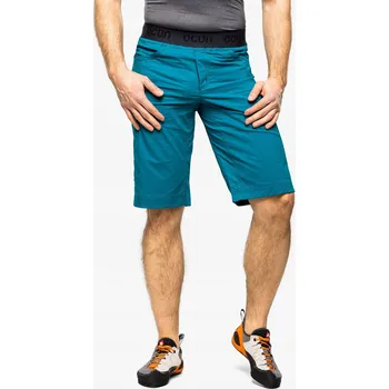 Pánské kraťasy Kraťasy Ocun Mania Eco Shorts - turquoise deep lagoon XL