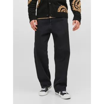 Pánské džíny Černé pánské široké džíny Jack &amp; Jones Alex - Pánské Jack &amp; Jones černá 2345598