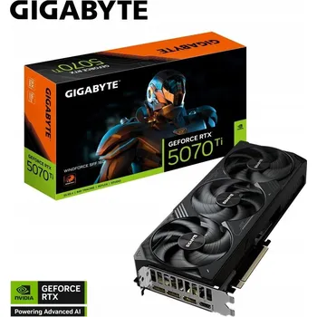 Grafická karta Grafická karta Gigabyte GeForce RTX 5070 Ti WINDFORCE SFF 16GB GDDR7 256bit
