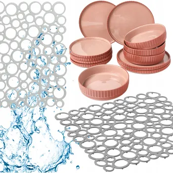 Obraz Podložka do dřezu Practic 10070190 28x28 cm šedá