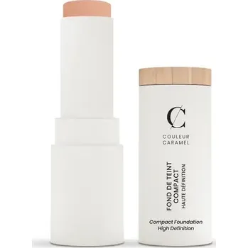 Make-up COULEUR CARAMEL Bio krémový make-up Compact HD - CELÝ PRODUKT (refill + obal) Odstín: n°12 Light beige