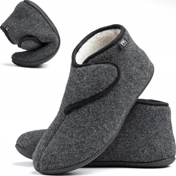 Dámské pantofle Papuče teplé plstěné domácí pantofle na zimu Wojtyłko 25115 vel.