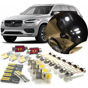 Osvětlení interiéru vozidel VOLVO XC90 - SADA LED OSVĚTLENÍ INTERIÉRU! VIP