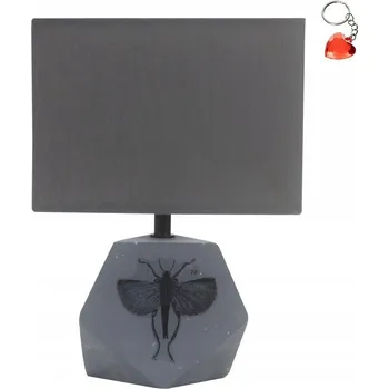 Lampička Stolní lampa Candellux Animi šedá 40 W