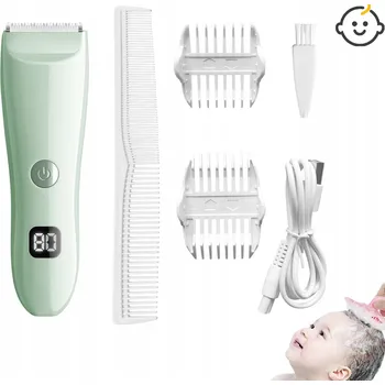 IP kamera STROJEK NA VLASY PRO DĚTI: ZASTŘIHOVAČ S LED SVĚTLEM A FUNKCÍ VSAZOVÁNÍ VLASŮ.