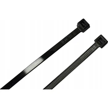 Stahovací páska STAHovací PÁSKY KABELOVÉ STAHOVACÍ PÁSKY UV ČERNÉ 2,5X200 1000 KS
