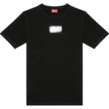 Pánská móda Diesel pánské triko s krátkým rukávem Diesel černá | bílá 3491307