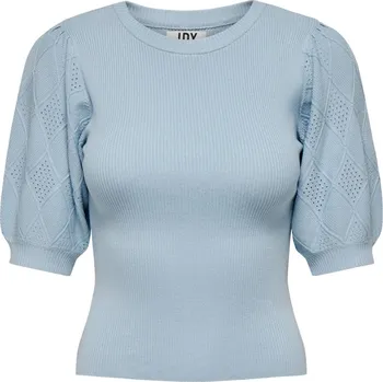 Pánské tričko Modré triko s krátkým rukávem Jacqueline de Yong světle modrá 3494586