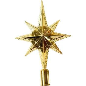 Vánoční ozdoba UH Špička plastová zlatá