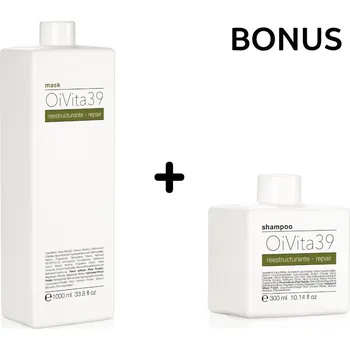 Vlasová regenerace AKCE: OiVita39 Repair Mask - rekonstrukční maska, 1L + Dárek dle vlastního výběru