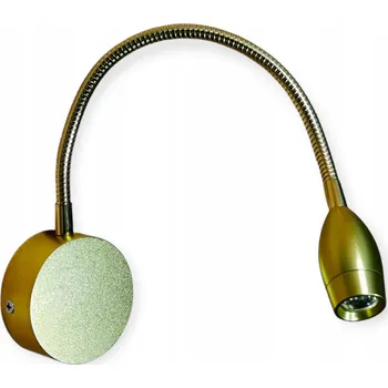 Nástěnné svítidlo Nástěnné svítidlo LUPPOLO zlaté integrované LED 3 W