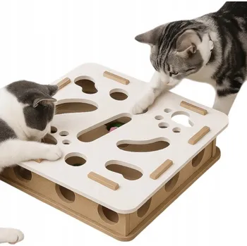 Hračka pro kočku HRAČKA PRO KOČKY MÍČKY S ZVONKY BLUDIŠTĚ PRO SAMOSTATNOU HRU