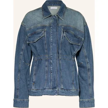 Dámský blejzr Good American Dámská Džínová Bunda, modrá, 38