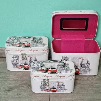 Kosmetická taška Kosmetický kufřík - sada 3 kusy