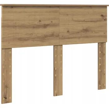 Čelo postele s čelo Artisanový dub 120 cm Kompozitní dřevo