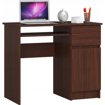 Psací stůl Obdélníkový psací stůl Akord 90 x 50 x 77 cm wenge