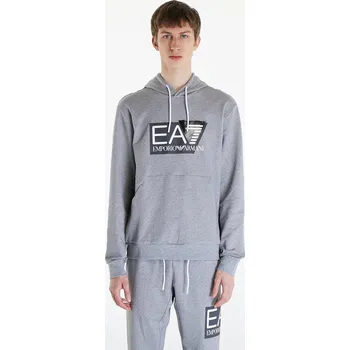 Pánská mikina Mikina EA7 Emporio Armani Felpa Medium Grey Melange S