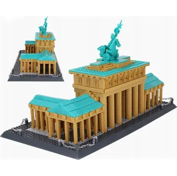 ostatní stavebnice STAVEBNICE SADA 1552 DÍLKŮ DÍLŮ BRANIBORSKÁ BRÁNA BERLÍN