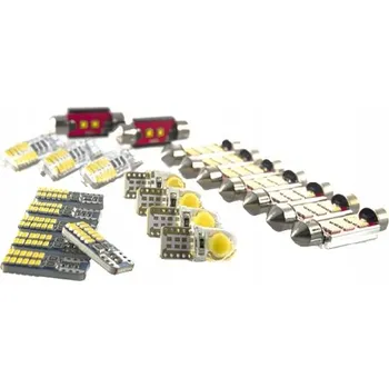 Osvětlení interiéru vozidel PEUGEOT 407 - LED SADA OSVĚTLENÍ INTERIÉRU! VIP