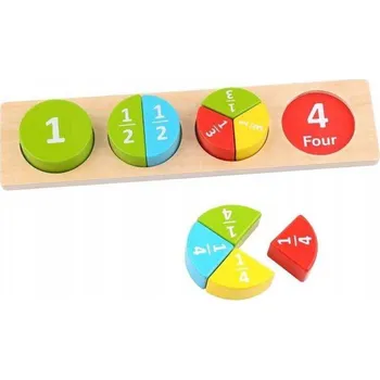Dřevěná hračka Dřevěná Montessori skládačka Tooky Toy TL132