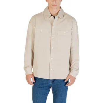 Pánská košile Pánská košile Boss Boss modrá | krémová 3454481