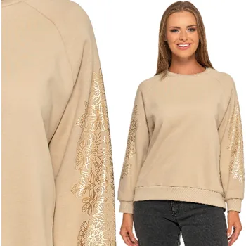 Dámská mikina Dámská mikina Moraj bez kapuce dámská mikina s potiskem velikost M