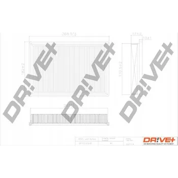 Vzduchový filtr Vzduchový filtr Dr!ve+ DP1110.10.0135