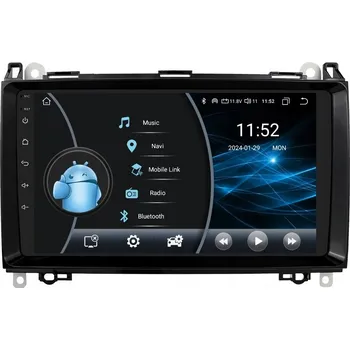 Autorádio 2DIN ANDROID RÁDIO MERCEDES A W169 W639 VITO VIANO 2/32 GB DSP CARPLAY LTE