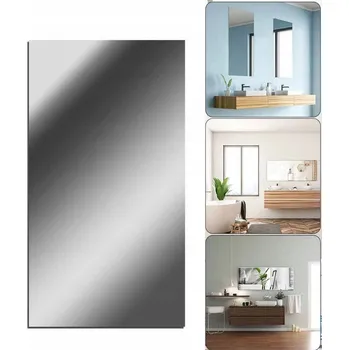 Zrcadlo SAMOLEPICÍ ZRCADLA 60X200CM VYSOKÁ ZRCADLO K NALEPENÍ BEZ RÁMU VELKÉ
