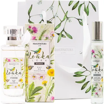 Kosmetická sada Manufaktura Vánoční dárkový set vůní LOUKA