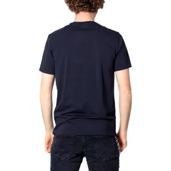 Pánské oblečení Armani Exchange pánské tričko Armani modrá 3494424