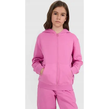 Dámská mikina 4F Tepláková mikina růžová 152 (11-12 let)