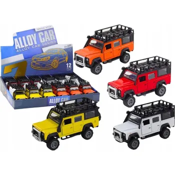 autíčko Autíčko Terénní 1:32 Světla Zvuky Pohon Otevírací Dveře Kovové