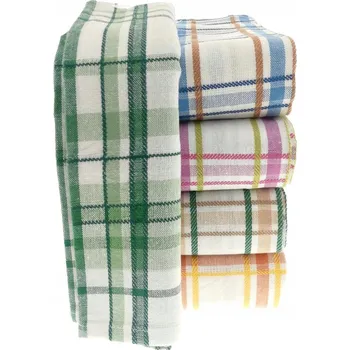 Utěrka Bavlněná kuchyňská Utěrka Adela 45x65 zelená Euromat