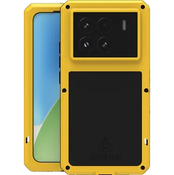 Pouzdro na mobilní telefon Zadní Kryt Love Mei pro Xiaomi 15 žlutý